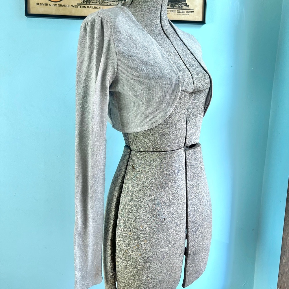 Silver Sparkle Women's Bolero